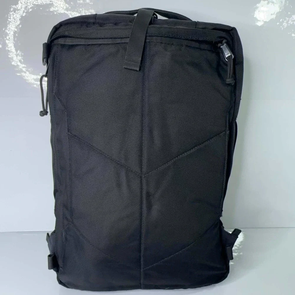 Topo Designs Travel Bag 30L Black Carry On Backpack Convertible Laptop Luggage